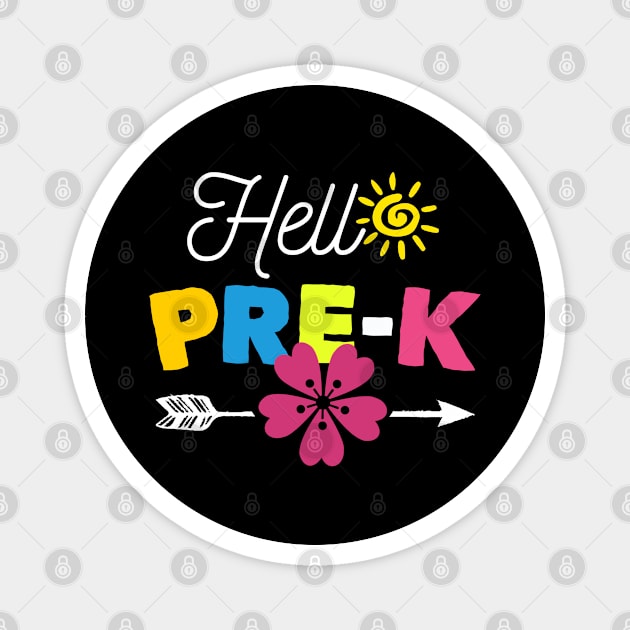 Hello Pre-K Magnet by Cooldruck